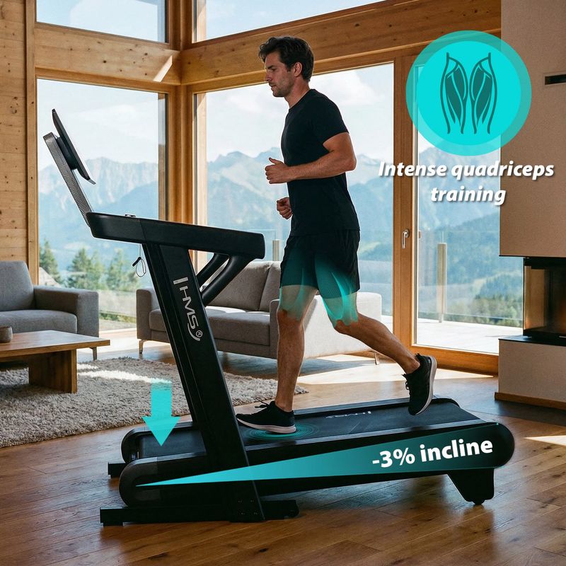 Elektromos futópad HMS Terrun475 black 5