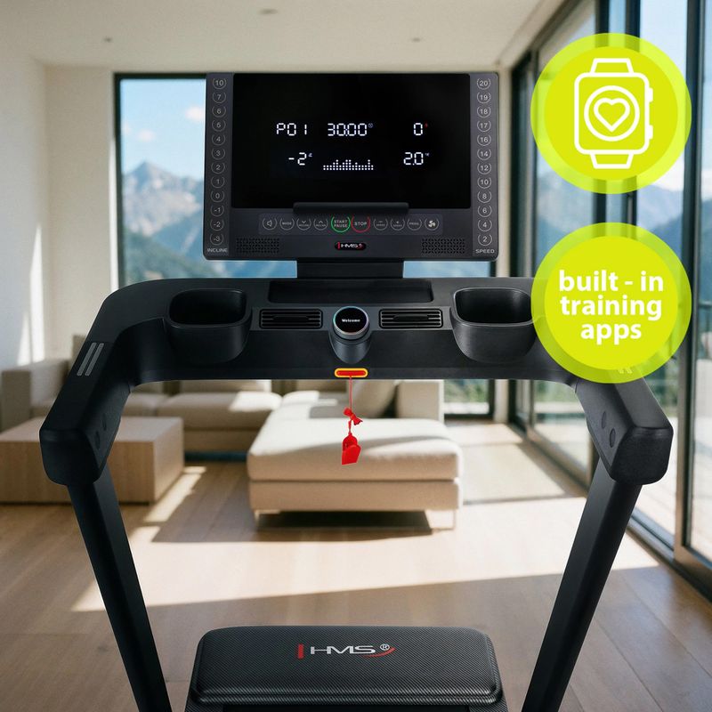 Elektromos futópad HMS Terrun350 black 8