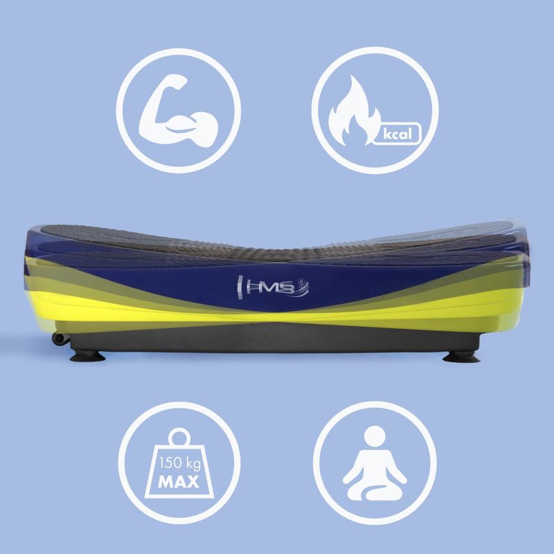 Vibrációs platform HMS SVP11 dark blue/lime 4