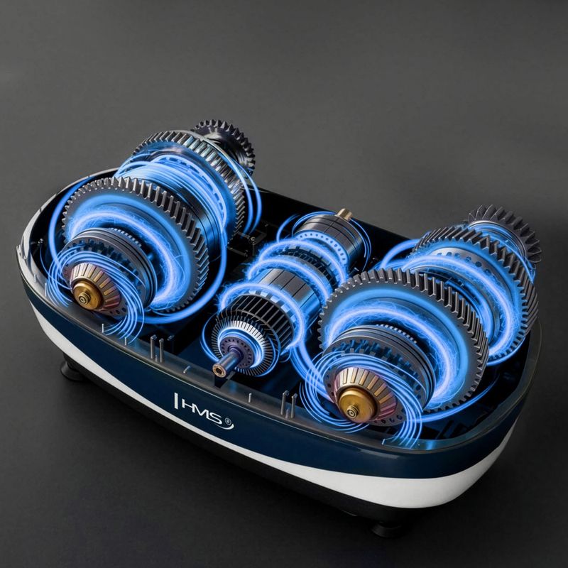 Vibrációs platform HMS SVP13 navy blue 8