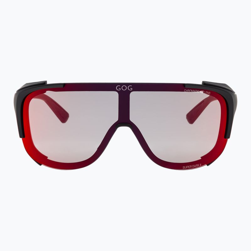 Napszemüveg GOG Tatra  matt black/polychromatic red 5