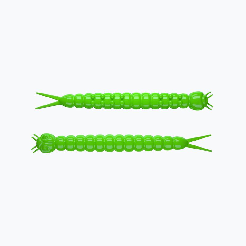 Libra Lures Slight Worm Krill gumicsali 15 db. Forró zöld SLIGHTWORMK38