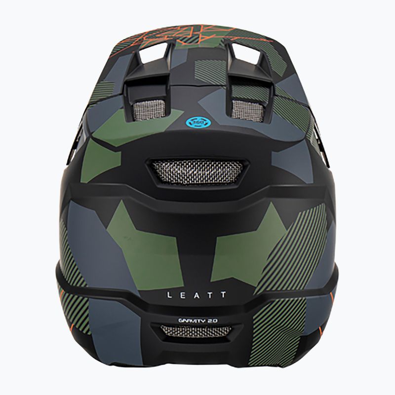 Leatt MTB kerékpáros sisak Gravity 2.0 V23 zöld/fekete 1023013903 11