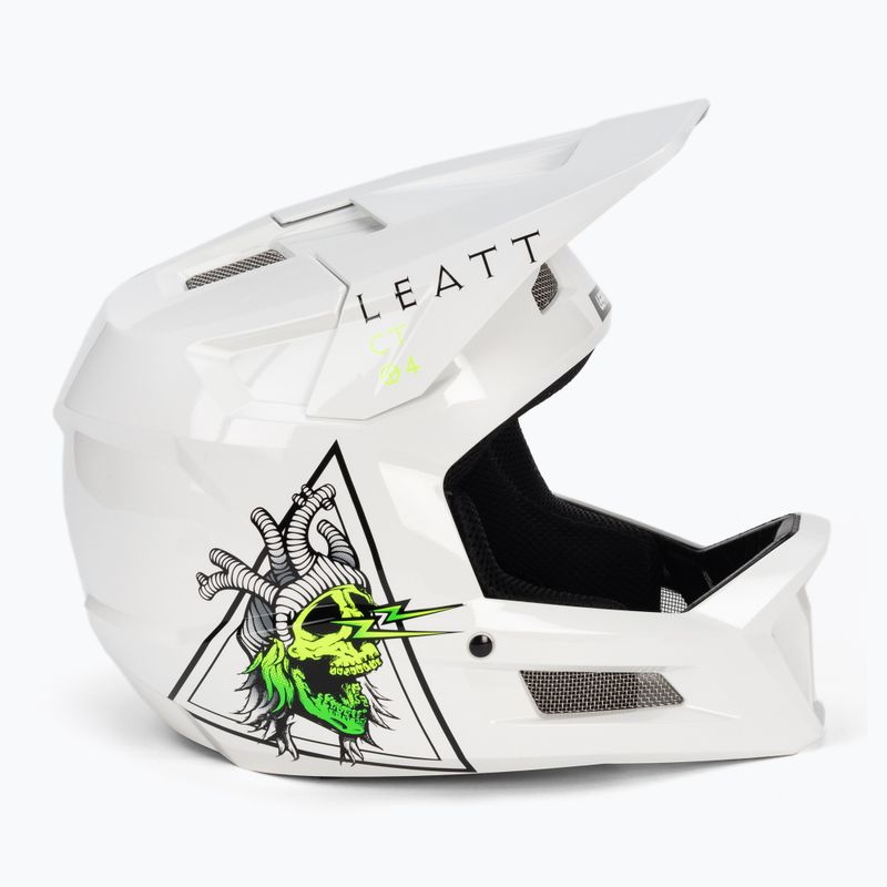 Leatt MTB kerékpáros sisak Gravity 2.0 V23 fehér 1023014102 3