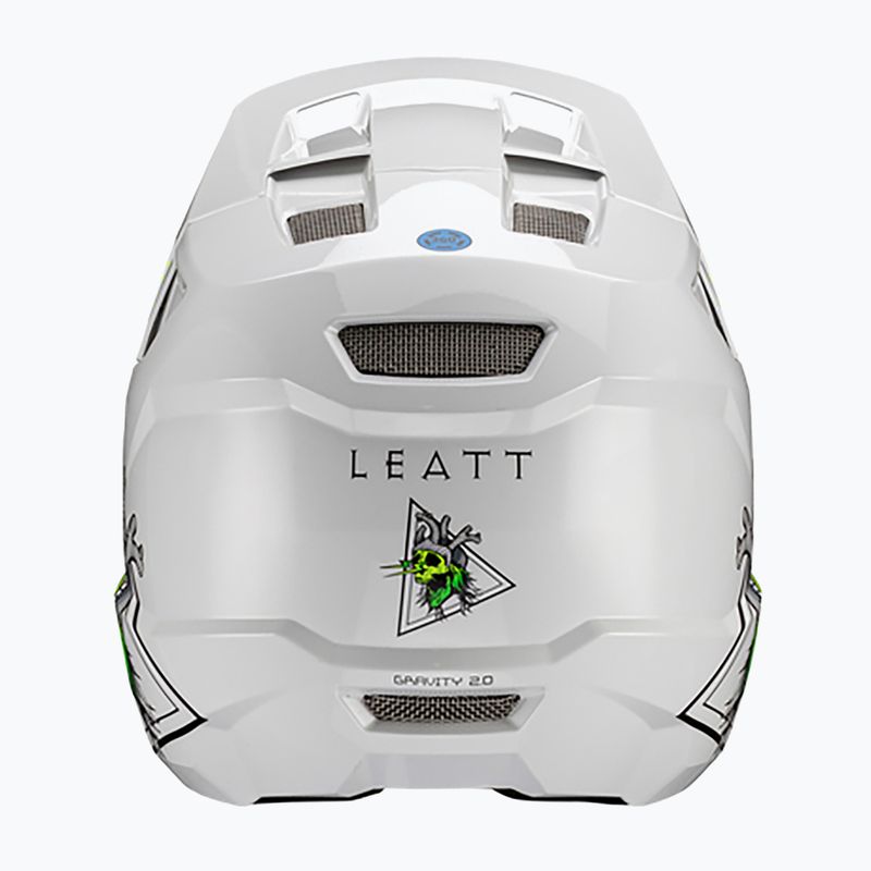 Leatt MTB kerékpáros sisak Gravity 2.0 V23 fehér 1023014102 11