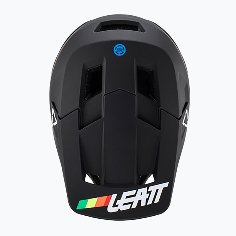 Leatt MTB kerékpáros sisak Gravity 1.0 V23 fekete 1023014155 10