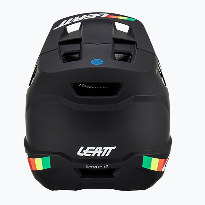 Leatt MTB kerékpáros sisak Gravity 1.0 V23 fekete 1023014155 11