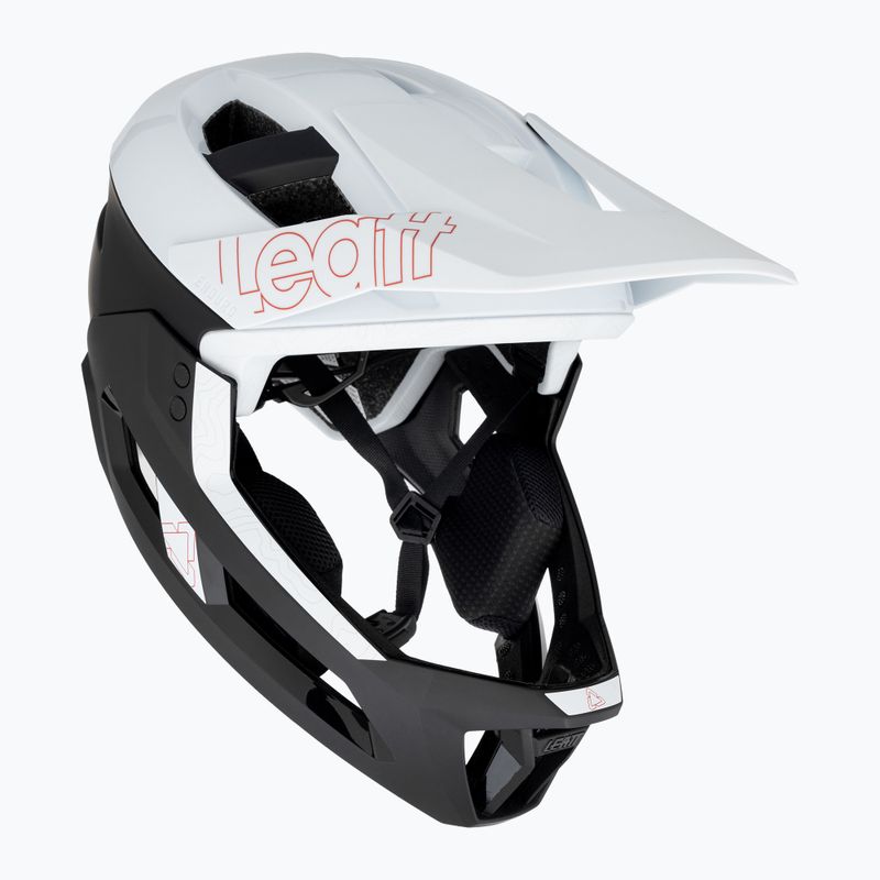 Leatt MTB Enduro 3.0 V23 kerékpáros sisak fekete-fehér 1023014751