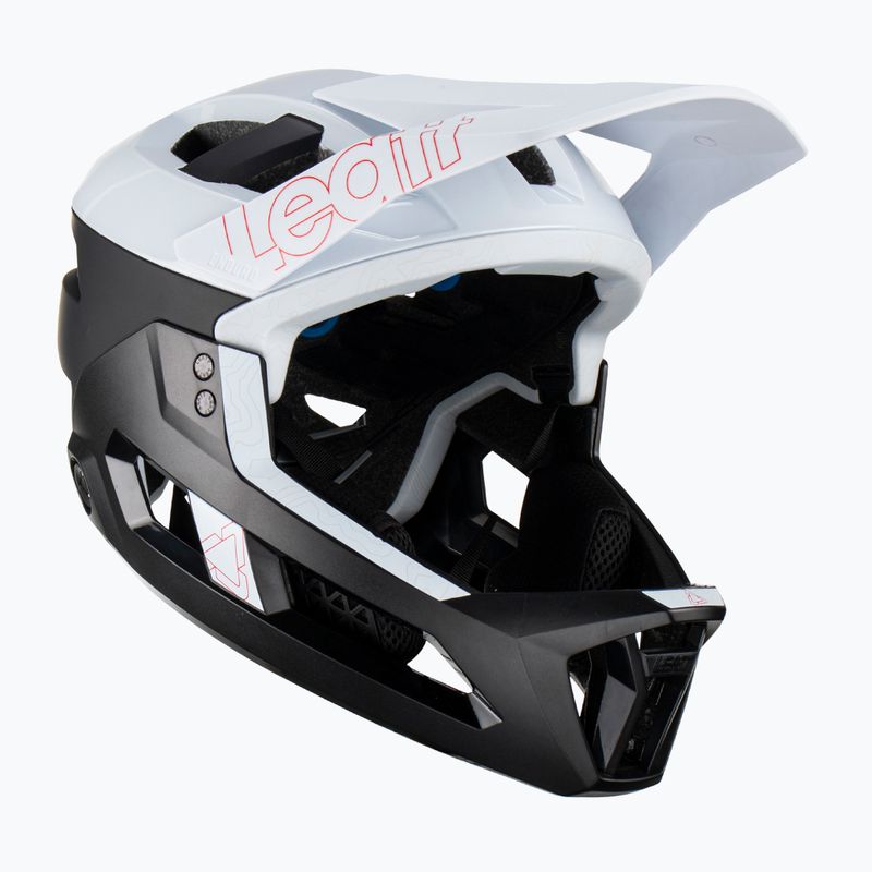 Leatt MTB Enduro 3.0 V23 kerékpáros sisak fekete-fehér 1023014751 6
