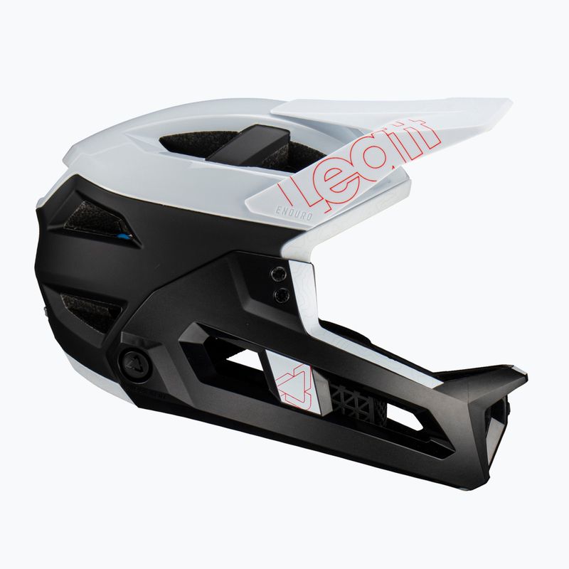 Leatt MTB Enduro 3.0 V23 kerékpáros sisak fekete-fehér 1023014751 7