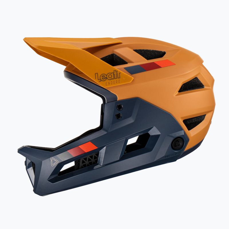 Leatt MTB Enduro 2.0 V23 kerékpáros sisak tengerészkék és sárga 1023014852 8
