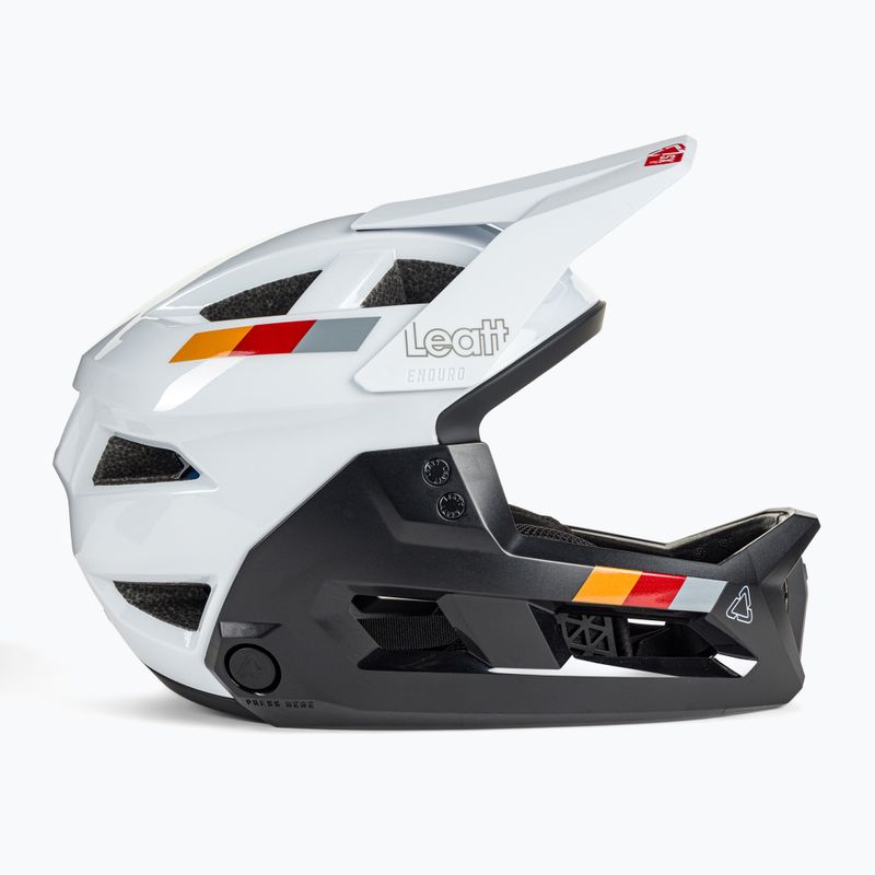 Leatt MTB Enduro 2.0 gyermek kerékpáros sisak V23 Jr fehér 3