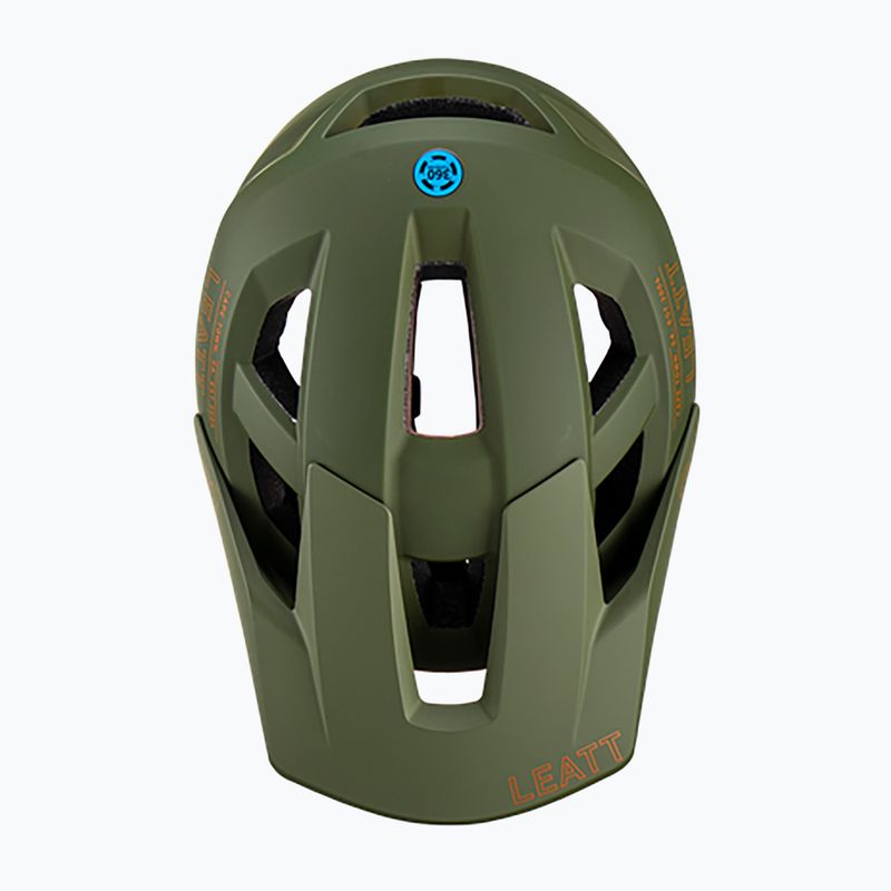 Leatt MTB kerékpáros sisak AllMtn 2.0 V23 zöld 1023015552 10