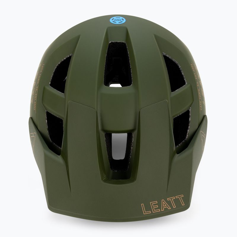 Leatt MTB kerékpáros sisak AllMtn 2.0 V23 zöld 1023015552 2