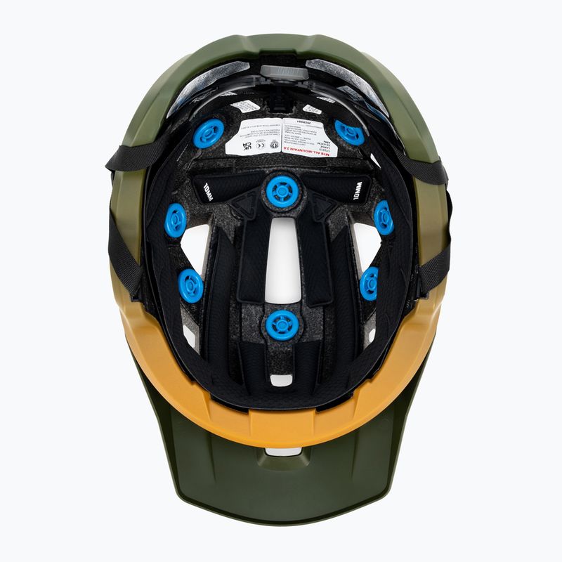 Leatt MTB kerékpáros sisak AllMtn 2.0 V23 zöld 1023015552 5