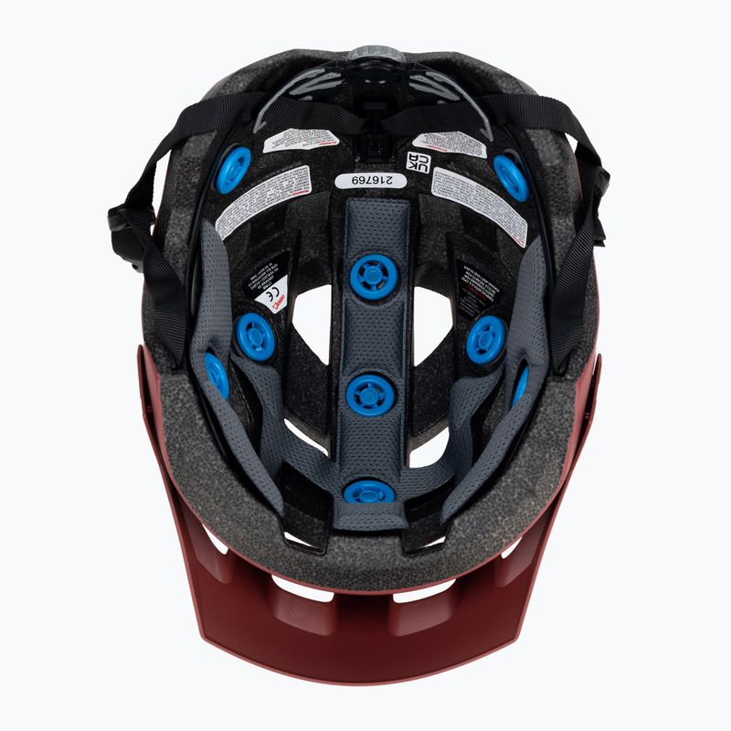 Leatt MTB AllMtn 1.0 V23 kerékpáros sisak piros 1023015752 5