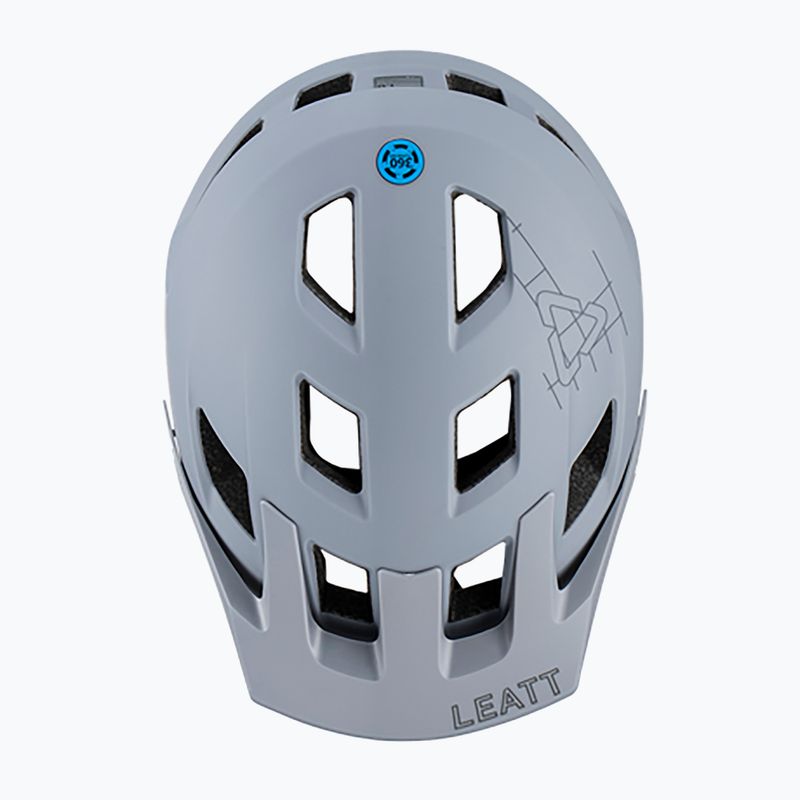 Leatt MTB kerékpáros sisak AllMtn 1.0 V23 szürke 1023015902 10