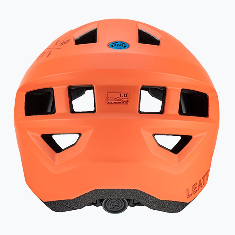 Leatt MTB kerékpáros sisak AllMtn 1.0 V23 narancssárga 1023015951 11