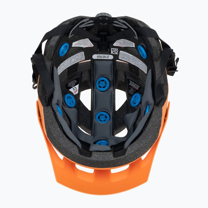Leatt MTB kerékpáros sisak AllMtn 1.0 V23 narancssárga 1023015951 5