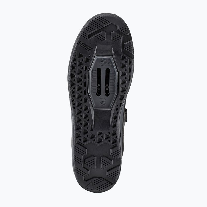 Férfi MTB kerékpáros cipő Leatt 5.0 Clip fekete 3023048255 13