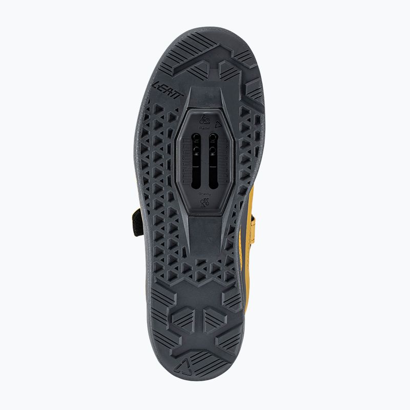 Férfi MTB kerékpáros cipő Leatt 5.0 Clip barna 3023048303 14
