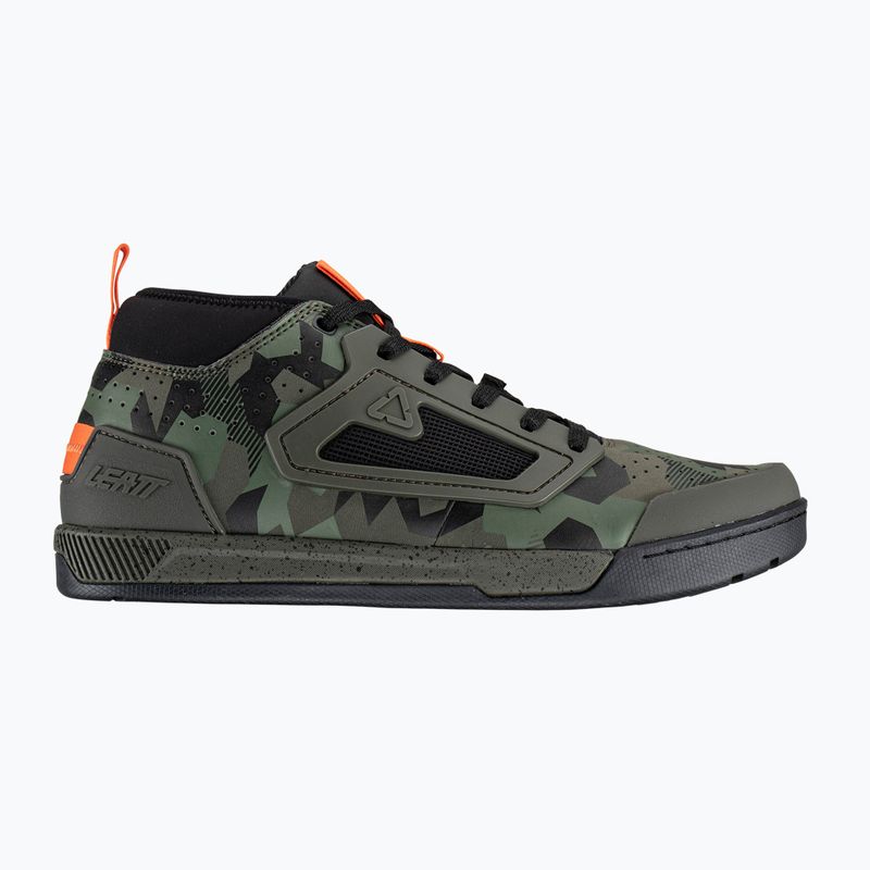 Leatt 3.0 Flat férfi platform kerékpáros cipő zöld/fekete 3023048655 11