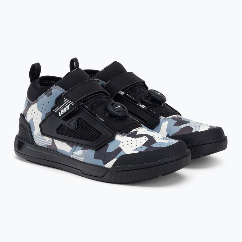 Leatt 3.0 Flat Pro férfi platform kerékpáros cipő szürke/fekete 3023048755 4