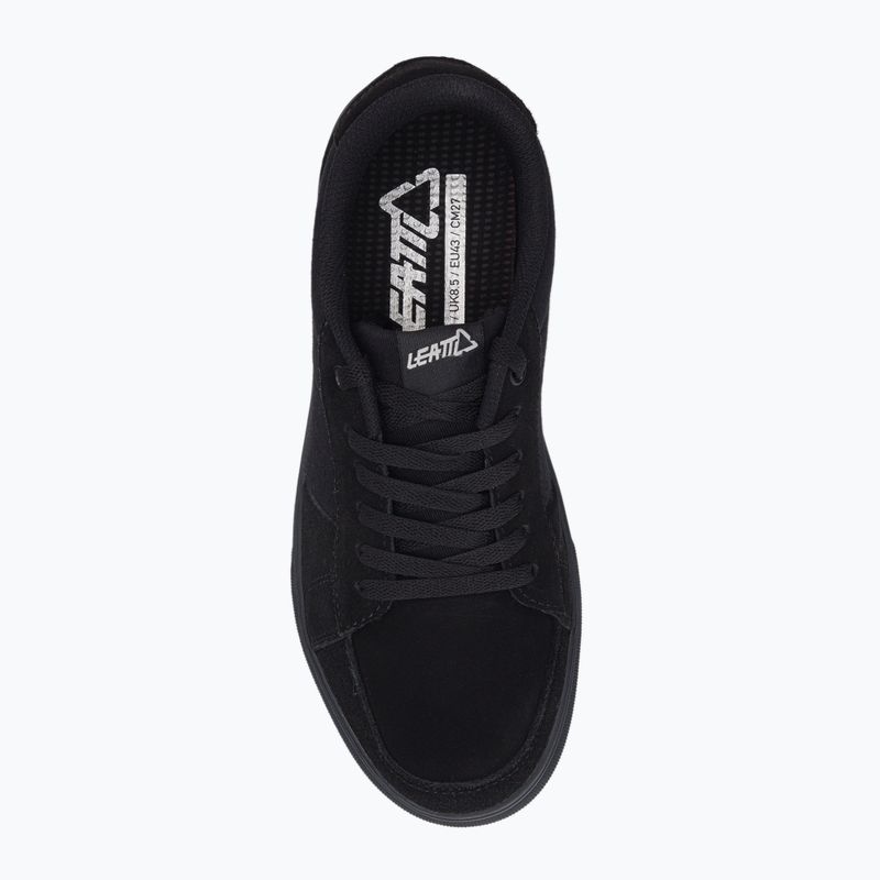 Leatt 1.0 Flat férfi platform kerékpáros cipő fekete 3023049205 6