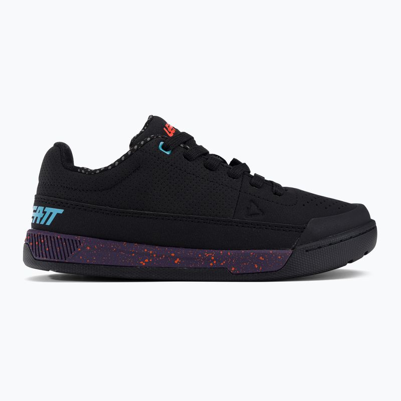 Leatt 2.0 Flat női platform kerékpáros cipő fekete 3023049501 2