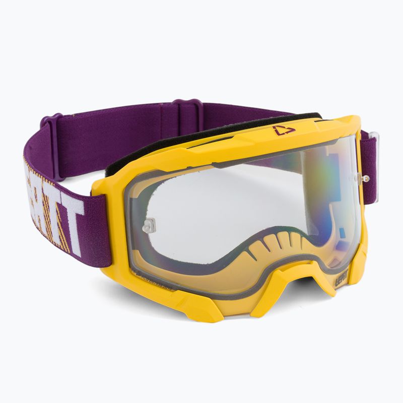 Leatt Velocity 4.5 indigó / tiszta kerékpáros szemüveg 8023020450
