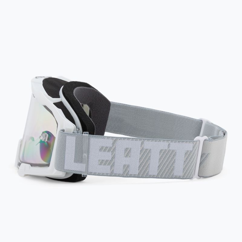 Leatt Velocity 4.5 fehér / tiszta kerékpáros szemüveg 8023020480 4