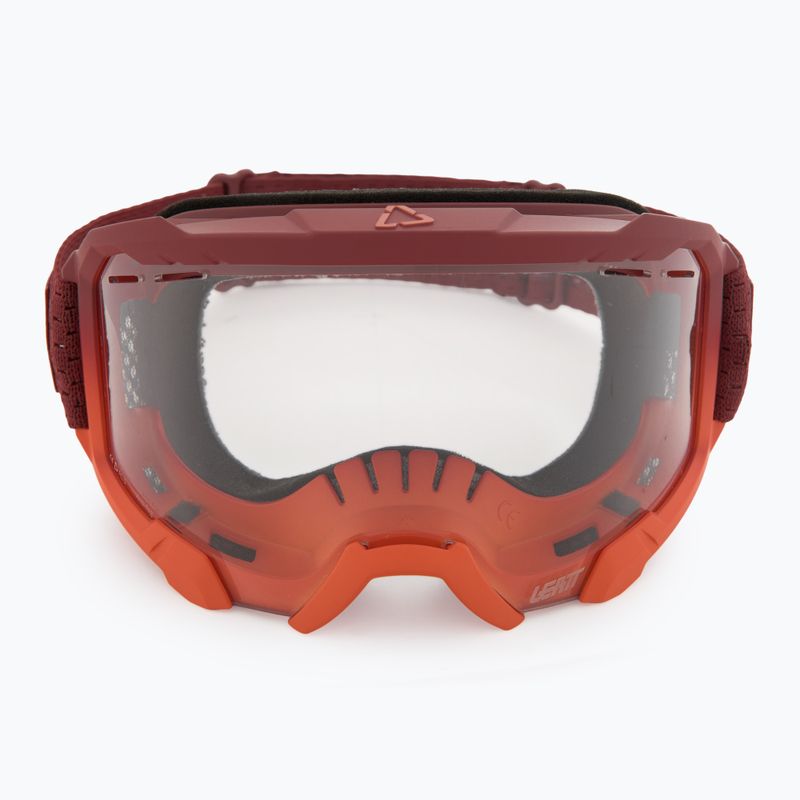 Kerékpáros szemüveg Leatt Velocity 4.0 MTB flame/clear 2