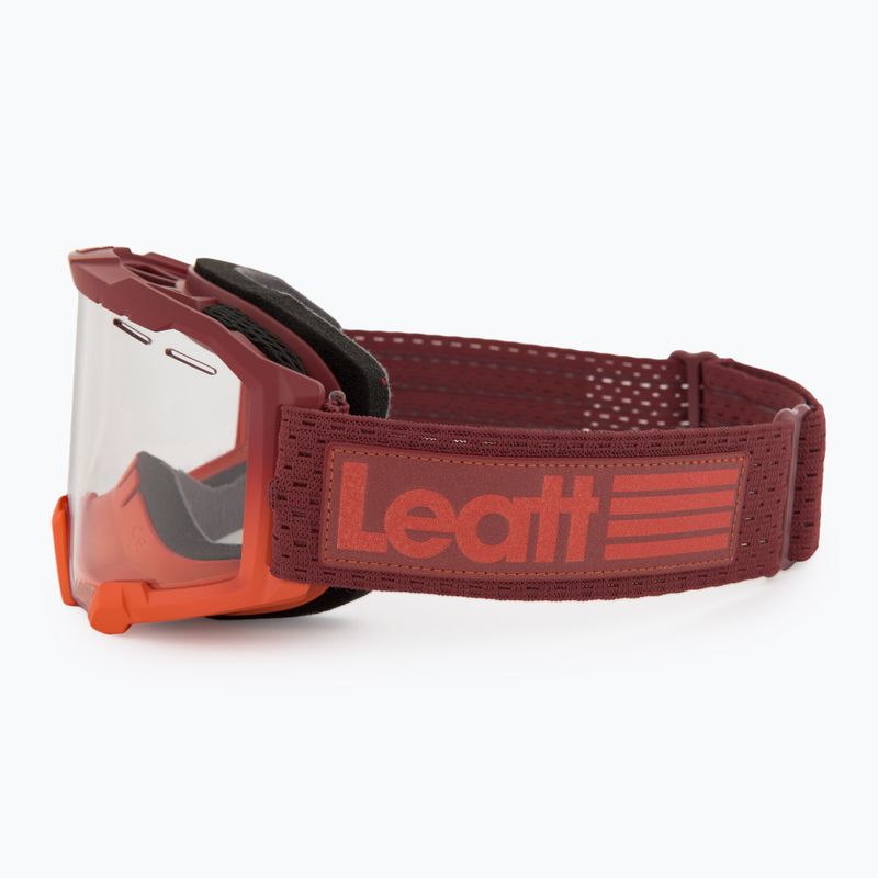 Kerékpáros szemüveg Leatt Velocity 4.0 MTB flame/clear 4
