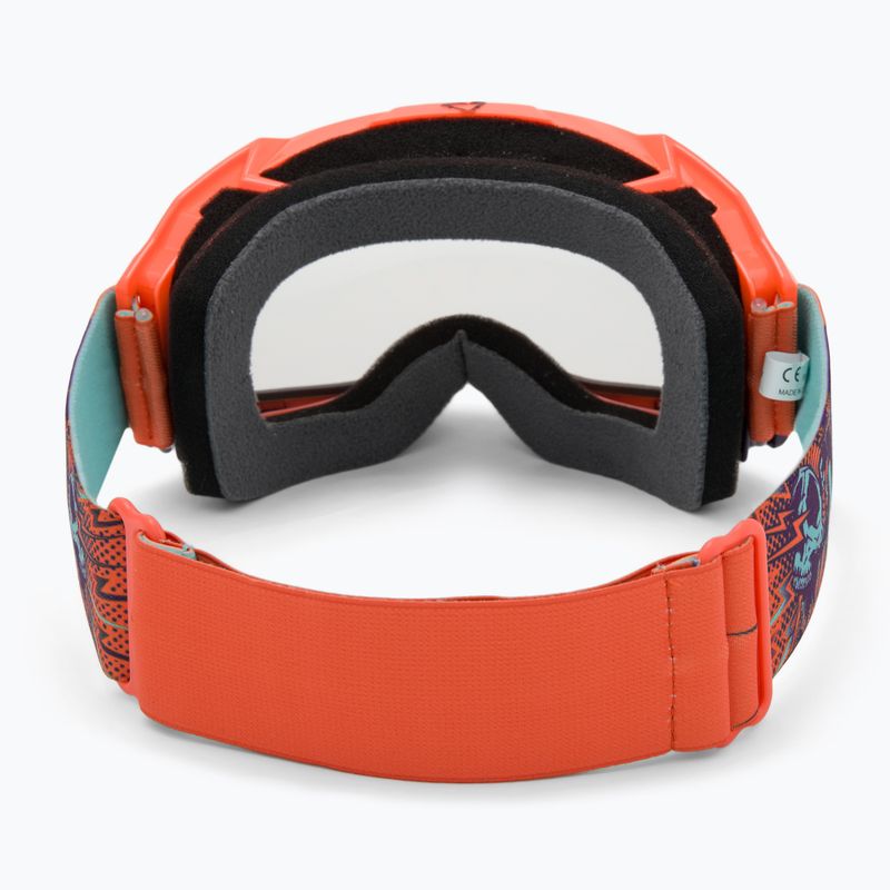 Kerékpáros szemüveg Leatt Velocity 4.5 orange/clear 3