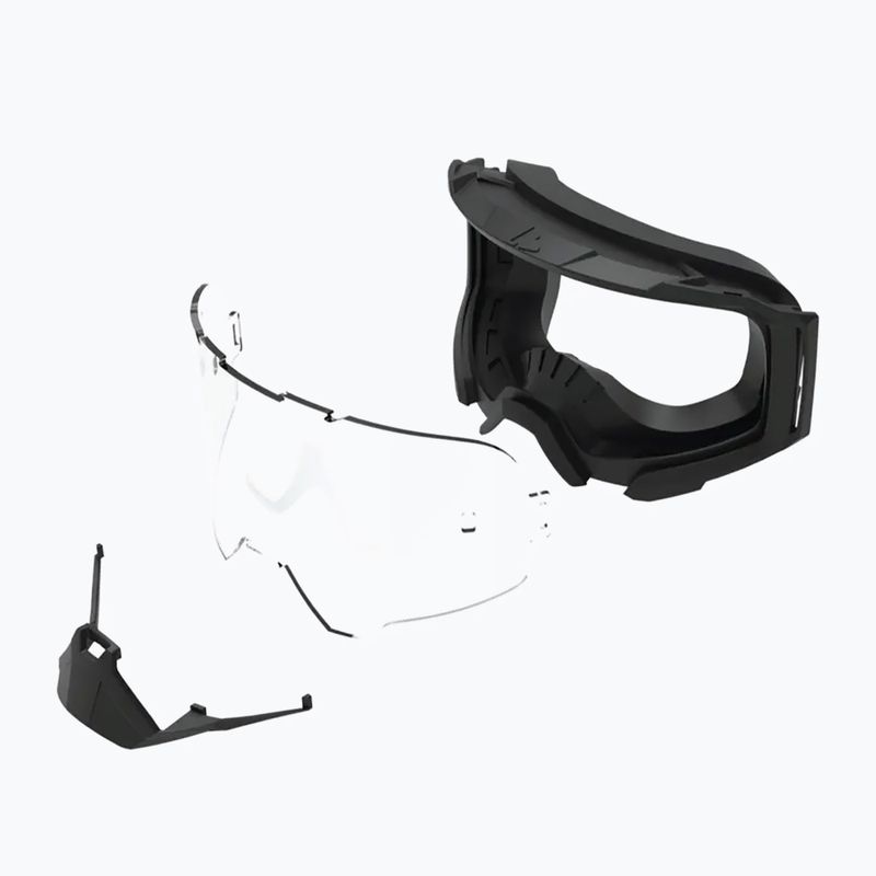 Kerékpáros szemüveg Leatt Velocity 4.5 white/clear 3