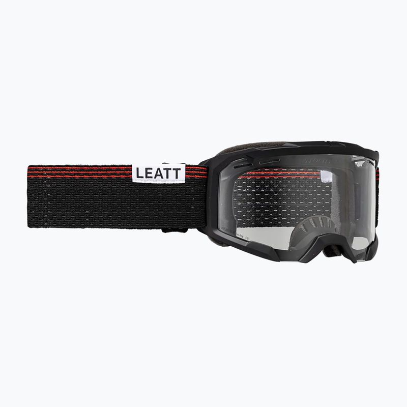 Kerékpáros szemüveg Leatt Velocity 4.0 MTB X-Flow black/clear