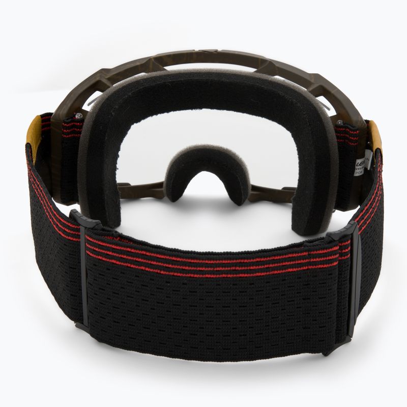 Kerékpáros szemüveg Leatt Velocity 4.0 MTB X-Flow timber/clear 3