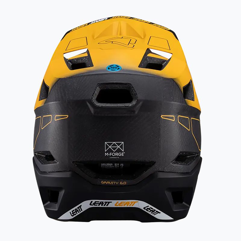 Kerékpáros sisak Leatt MTB Gravity 6.0 Carbon V24 gold 4