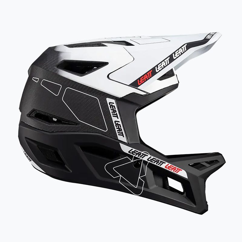 Kerékpáros sisak Leatt MTB Gravity 6.0 Carbon V24 white 3