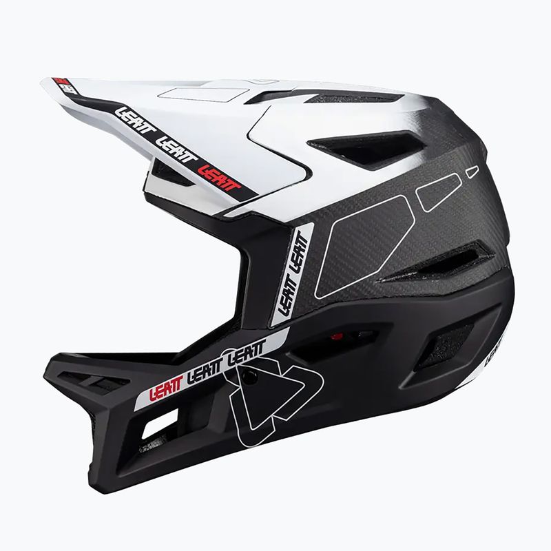 Kerékpáros sisak Leatt MTB Gravity 6.0 Carbon V24 white 4