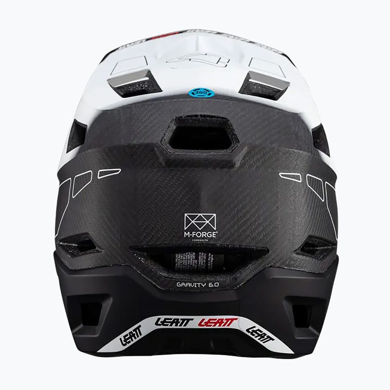 Kerékpáros sisak Leatt MTB Gravity 6.0 Carbon V24 white 5