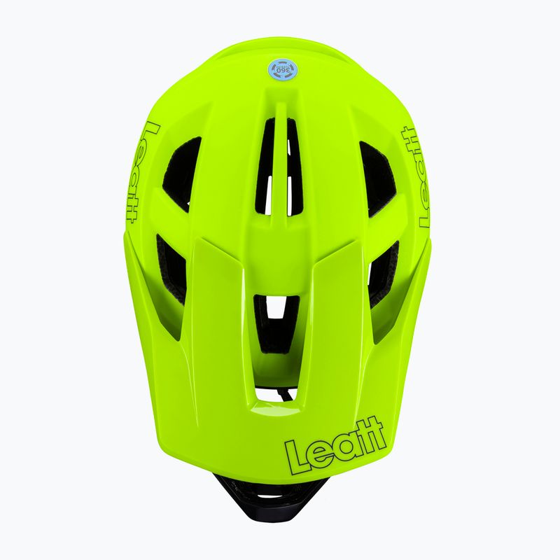 Leatt MTB Enduro 2.0 V24 lime kerékpáros sisak 9