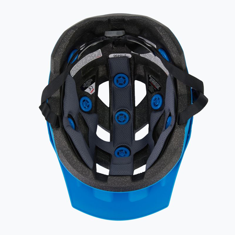 Leatt MTB kerékpáros sisak AllMtn 1.0 V24 ciánkék 5