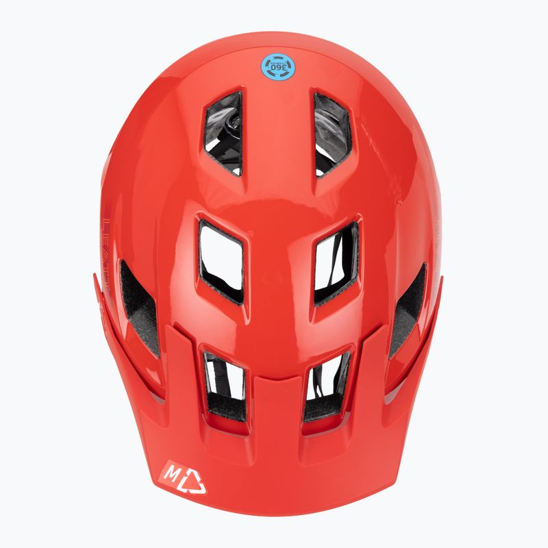 Leatt MTB kerékpáros sisak AllMtn 1.0 V24 piros 6