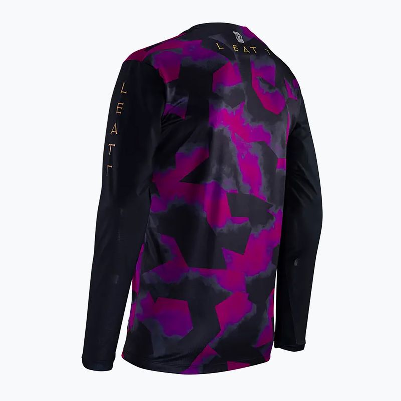 Férfi kerékpáros hosszú ujjú Leatt MTB Gravity 3.0 purple 7