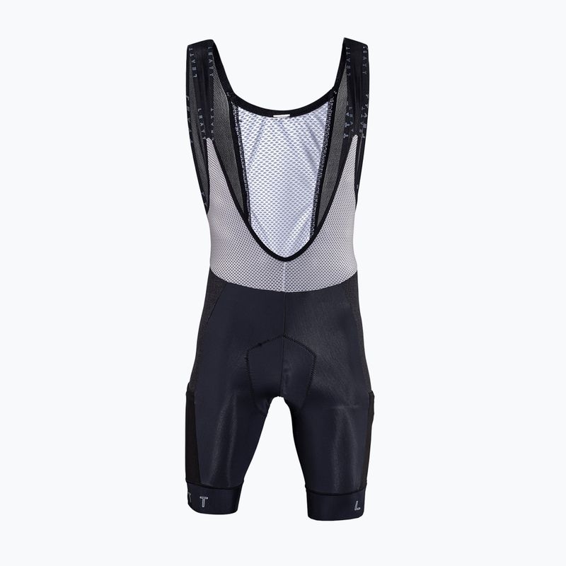Férfi Leatt MTB Endurance 5.0 Bib fekete kerékpáros rövidnadrág