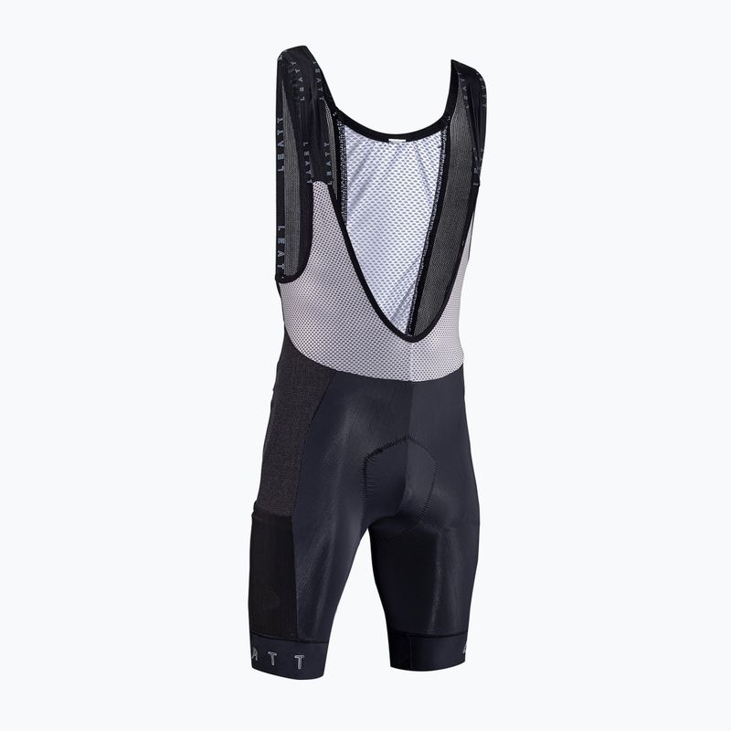 Férfi Leatt MTB Endurance 5.0 Bib fekete kerékpáros rövidnadrág 2