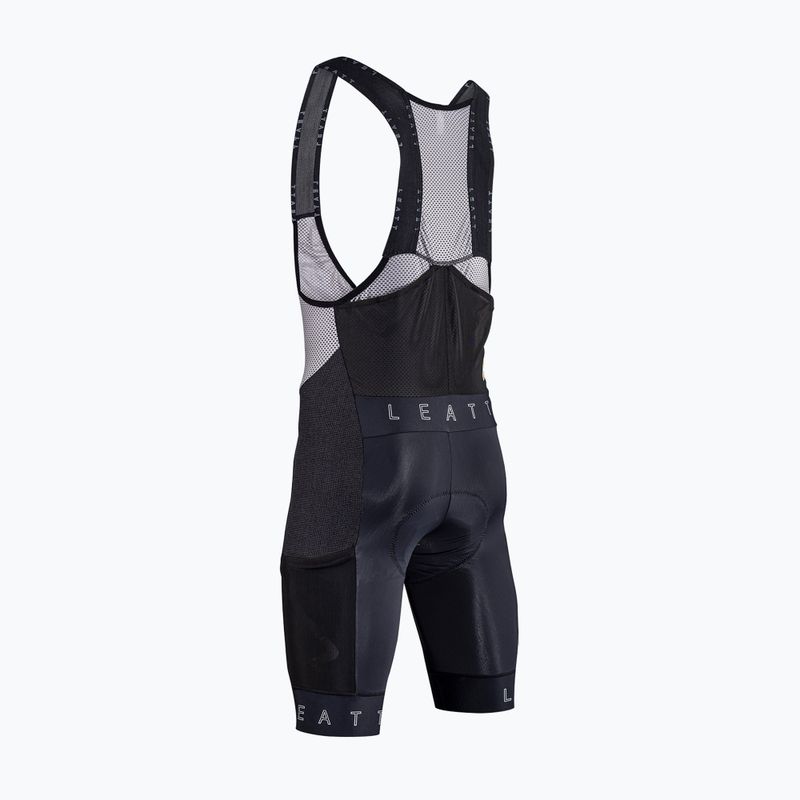 Férfi Leatt MTB Endurance 5.0 Bib fekete kerékpáros rövidnadrág 3