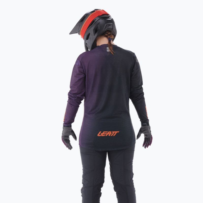 Női kerékpáros hosszú ujjú  Leatt MTB Gravity 4.0 purple 2