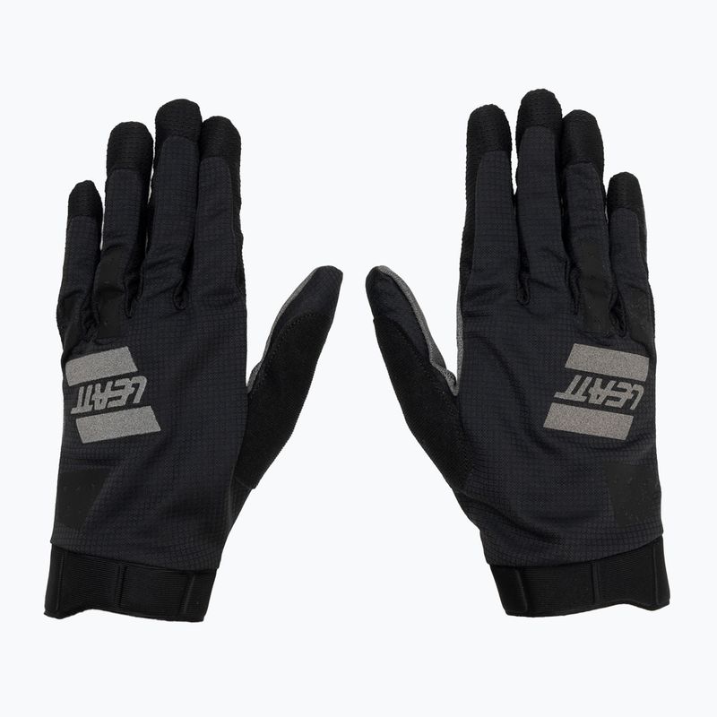 Leatt MTB 1.0 GripR stealth férfi kerékpáros kesztyű 2